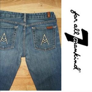 7 For All Mankind Boot Cut Jeans